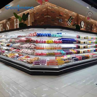 1200L Multideck Open Chiller Electronic Controller تجاري عرض الثلاجة